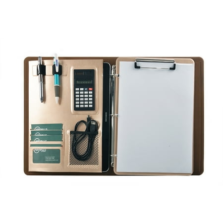 clipboard binder ring calculator portfolio business dialog displays option button additional opens zoom