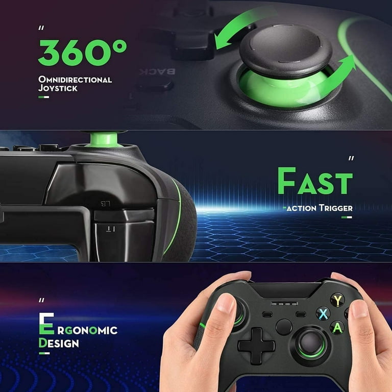 Kiplyki Improved Gamepad For Wireless Controller For X-box