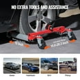 thumbnail image 6 of Vehicle Positioning Wheel Dolly - Heavy Duty 1500 Lbs Tire Jack & Car Lifter, 6 of 11
