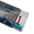 thumbnail image 2 of 1 Pcs License Plate Cover Frame, License Plate Holder, Black Plastic Car Tag Holder, Fits, 2 of 7