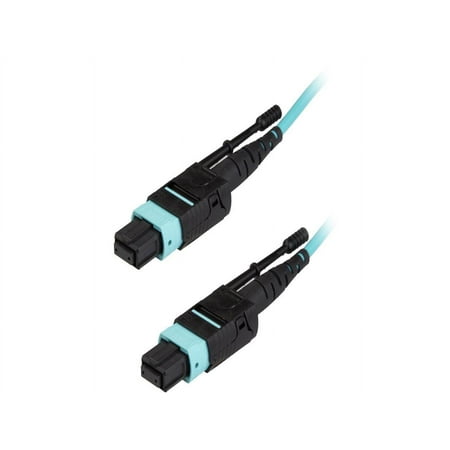 UPC: 0065030878982 | StarTech.com MPO12PL3M MTP Fiber Optic Cable – 10 ft / 3m – OM3 – 40Gb – Push / Pull Tab – Plenum – MPO / MTP Connector – Fiber Patch Cable