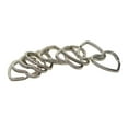 thumbnail image 3 of 10/20/50x Metal corazón parti lvero lvero accesorios de Zulema Anillo de llavero, 3 of 7