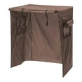 thumbnail image 1 of Funda para perrera, accesorio para jaula de mascotas, protección para interiores y exteriores, impermeable, Café 63x46x56 cm, 1 of 9