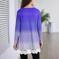 thumbnail image 3 of LIaqionyy Girls Tunic Tops Crew Neck Casual Loose Soft Pullover Long Sleeve Blouse T Shirt Tee Fall Winter Clothes, 3 of 6