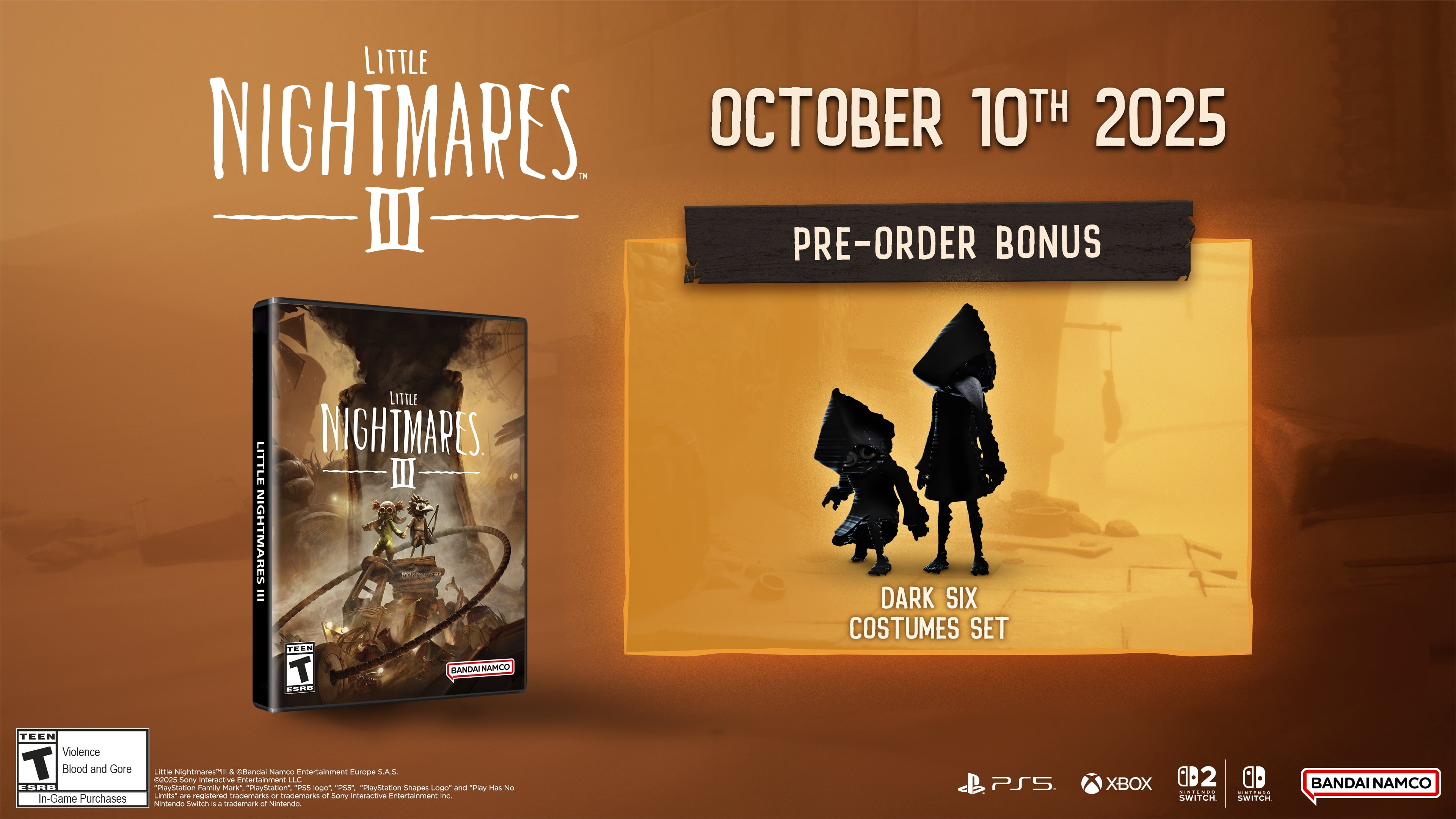 Little Nightmares III for Nintendo Switch 2 - Walmart.com