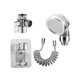 thumbnail image 2 of Advancent Juego de grifo de ducha, mejora del hogar, accesorio de baño, Kit de extensión, Conector de tubo de cocina ajustable, sistema de de Juegos de accesorios de baño Advancent HA015395-00, 2 of 6