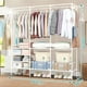 thumbnail image 5 of Organizador de Metal para Ropa, Perchero de Pie Organización, Closet, Perchero de Pie Armario para Ropa con 4 Ganchos, Rack para Ropa Simple Puede Guardar Ropa, Sombrero, Zapato,160 * 36 * 170 cm, 5 of 6