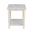 thumbnail image 3 of IC International Concepts Solano Table d'Appoint, 22 Po L x 21 Po P x 25 Po H, Non Fini, 3 of 5