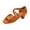 Brown, variant on Akiihool Kids Heels for Girls Dress Shoes Mary Jane Wedding Party Shoes Princess Heels (White,3)