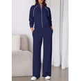 thumbnail image 3 of Conjunto Deportivo PRETTYGARDEN 2 Piezas Mujer Azul Marino Talla M, 3 of 6