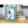 thumbnail image 6 of Rustic Farmhouse 4" x 6" Robins Egg Blue Reclaimed Wood Picture Frame (1.50" Molding), 6 of 7