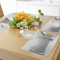 thumbnail image 4 of Ambesonne Tree Place Mats Set of 4, Winter Snowy Forest Cold, Standard Size, White Black, 4 of 6