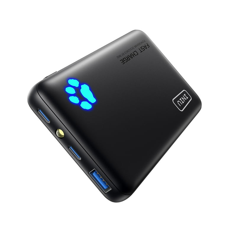 INIU PowerPaw 10K Power Bank, Slimmest 10,000mAh PD Fast
