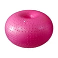 thumbnail image 4 of jinwen Donut Ball 55 cm Thickened Exercise Ball for Core Training Workouts Rhythmic Rose Red, 4 of 9