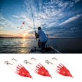 thumbnail image 4 of 3Pcs Sequin Conversion Soft Artificial Simulation Snakehead Lure Bait Fishing Tackle, 4 of 7