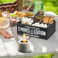 thumbnail image 6 of Somre's Station, Farmhouse S'mores Bar Holder with Handles - S'mores Accessories Organizer for S'mores Supplies and Kit - Serving Tray for S'mores Maker, 6 of 7