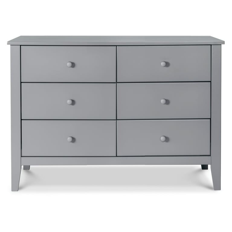 davinci dresser grey DaVinci Fairway 6-Drawer Double Dresser Cottage Grey