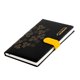 thumbnail image 1 of Hukapapa 1 cuaderno de negocios Skin Sensation de cuero A5, cuaderno negro para estudiantes universitarios, libro de registro, negro,, 1 of 5