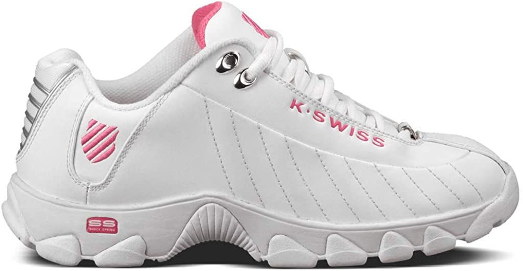 k swiss white and pink