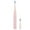 Pink, variant on Dengmore Electric Toothbrush With 2 Brush Heads 5 Modes Electric Toothbrush For Adults Travel Rechargeable Power Toothbrush With Timer
