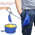 thumbnail image 3 of Foldable Dog Water Bowl 1100ML Large Capacity Pet Drinking Container Outdoor Hiking Food Storage Bag, 3 of 7