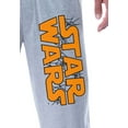 thumbnail image 3 of Star Wars Mens' Halloween Spiderweb Movie Logo Sleep Pajama Pants, 3 of 3