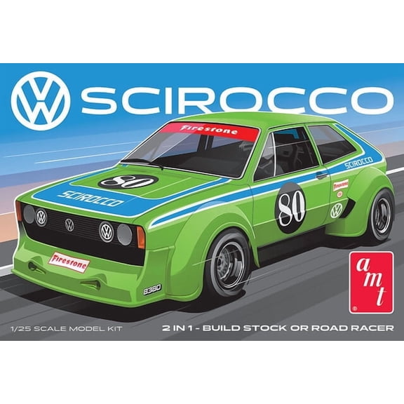 AMT Volkswagen Scirocco T/A Champ 1/25 Scale Model Kit