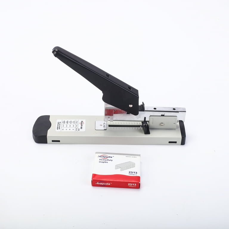 Huapuda 0100 & 0240 Metal Heavy Duty Stapler Large Capacity Paper