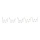 thumbnail image 1 of Flat Universal 100 PCS/SET Precut 0.6 mm-0.8 mm Grapas Planos Calientes para la Herramienta de Reparacia de Solderor de Reparación de Grapadores de Plástico, 1 of 7