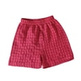 thumbnail image 6 of Jinhomg Toddle Girls Plaid Shorts Kids Gingham Boxer Shorts Elastic Waist Summer Cotton Short Pants Soft Loungewear Sleepwear 6M-7Y, 6 of 9