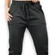 thumbnail image 4 of PANTS DE MUJER JOGGER NEGRO PANTS DE TELA FELPA, 4 of 5
