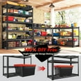thumbnail image 2 of REIBII 78"H 6-Tier Storage Shelves for Garage Wire Shelving Units 3300LBS Adjustable Utility Shelf, 2 of 6