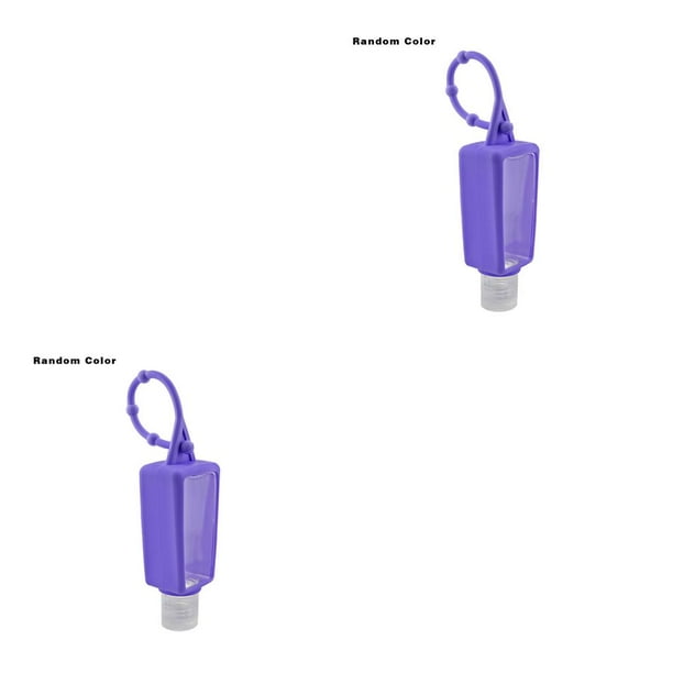 Bewildely Dispensador de gel de manos al azar de color para acampar al aire libre, senderismo, dispensador portátil de a mano, contenedor de Embotellado 2piezas Bewildely CBP140886