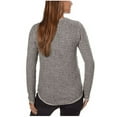 thumbnail image 5 of Jeanne Pierre Women's Fisherman Cable-Knit Sweater (Red Currant, X-Large), 5 of 16