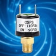 thumbnail image 4 of Válvula De Conmutación De Control De Presión Del Compresor De Aire De 90-110 PSI Interruptor De Presión De Alta Resistencia Con Encendido Automático A 90 PSI, Apagado, 4 of 7
