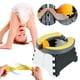 thumbnail image 4 of Muyoka Inodoro de emergencia móvil portátil, inodoro plegable, asientos de entrenamiento para orinal de viaje, entrenamiento seguro para niños pequeños Muyoka Hogar, 4 of 7
