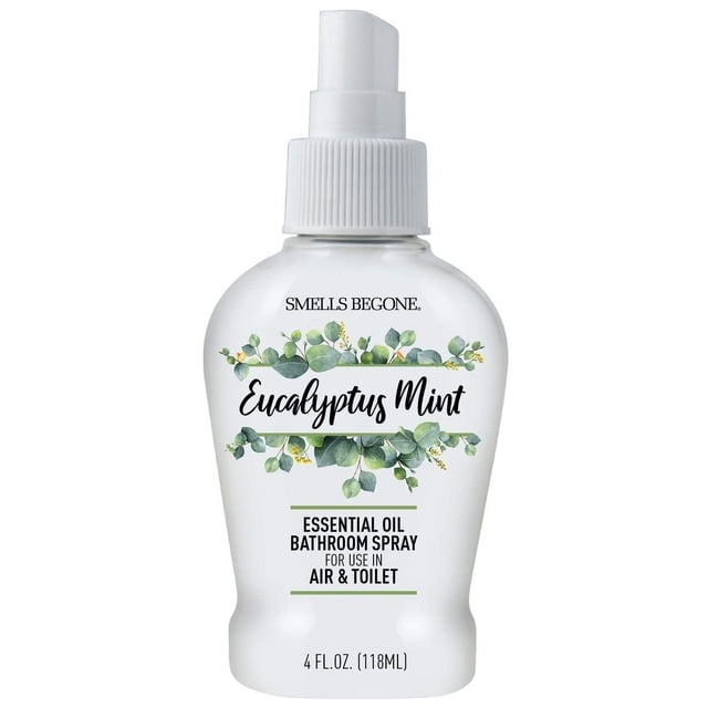 Aerosol ambientador para baño, aceite esencial Smells Begone