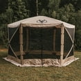 thumbnail image 3 of Gazelle Tents™, G6 6-Sided Portable Gazebo, Hub Screen Tent, Desert Sand, GG602DS, 3 of 9