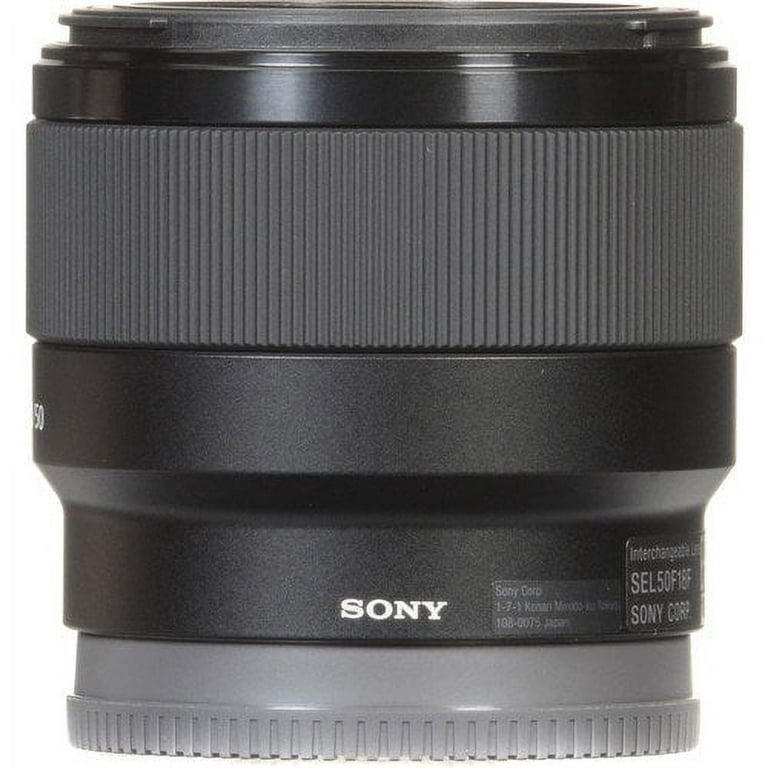 Sony FE 50mm f/1.8 Lens (Black) SEL50F18F