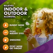 Allegra Childrens Allergy 12 Hour Orally Disintegrating Tablets, Orange Cream Flavor 24 ea (Pack of 2)