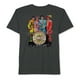thumbnail image 2 of Hybrid - Camiseta con gráfico de corazones solitarios para hombre, gris, pequeña Hybrid Camiseta gráfica, 2 of 2