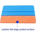 thumbnail image 2 of (pack Of 2, Orange) High Quality Squeegee With Suede Edge For Automotive Vinyl Wraps, Durable Squeegee For Window Film, Sticker Squeegee., 2 of 5
