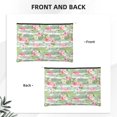 thumbnail image 5 of Sigee Tropical Flamingo for Multipurpose Zipper Pouch Paper Reusable Cosmetic bag for Purse Water Resistant Gift, 5 of 8