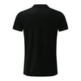 thumbnail image 4 of outfmvch polo shirts for men male casual summer patchwork t shirt turn down collar short sleeve t shirt womens tops black, 4 of 6