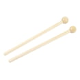 thumbnail image 5 of Almencla 2Pcs Marimba Mallets Wooden Drumsticks Musical Toys Multifunctional Percussion Sticks Wood Drum Stick for Xylophone Hand Drum, 5 of 8