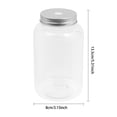 thumbnail image 2 of 48 Pack 450ml/15.2oz Clear Plastic Juice Bottles,Plastic Mason Jars with Lids, -20~60℃/-4~140℉,Leak-Proof for Smoothies, Milk, Coffee, 2 of 9