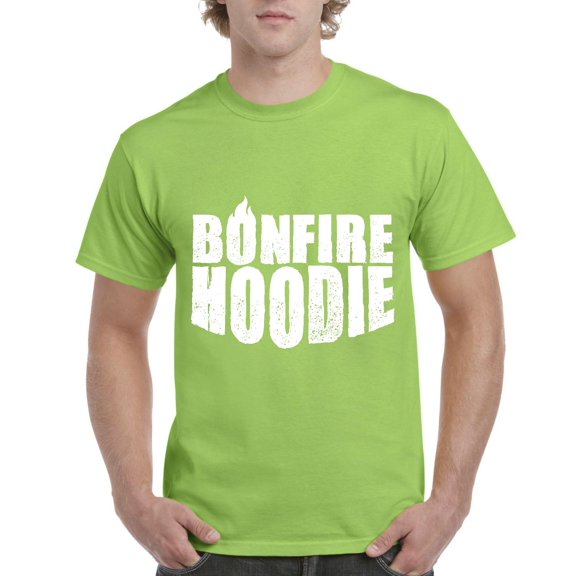 IWPF - Men's T-Shirt Short Sleeve, up to Men Size 5XL - Bonfire Hoodie