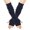 Navy, variant on Homenesgenics Winter Hat for Women under $10 Women's Woolen Thickened Warm Long Gloves Fake Sleeves Fingerless Fake Sleeves Knitted Arm Sleeves