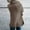 Coffee, variant on Fesfesfes Women Sweaters Solid Long Sleeve Sweater Tops Loose Turtleneck Knitting Sweater Robe Under $10