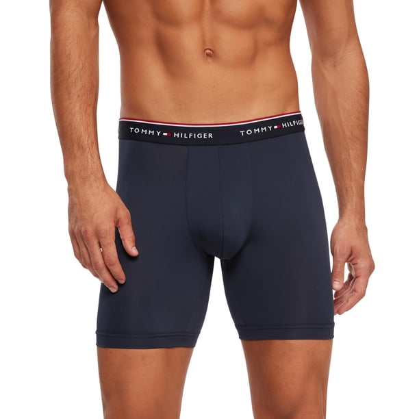 Calzoncillos tipo bóxer Tommy Hilfiger Micro Classic para hombre, paquete de 3
